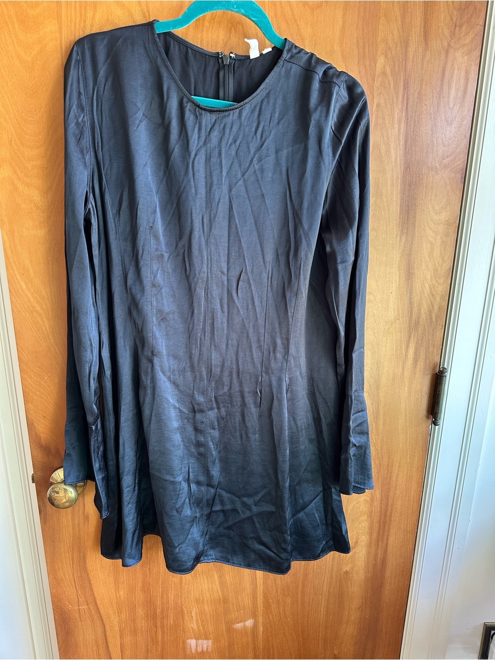 Treasure & Bond Black Long-Sleeve Tunic Dress